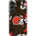 NFL Cleveland Browns Tropical Print Galaxy S24 Plus Impact Case